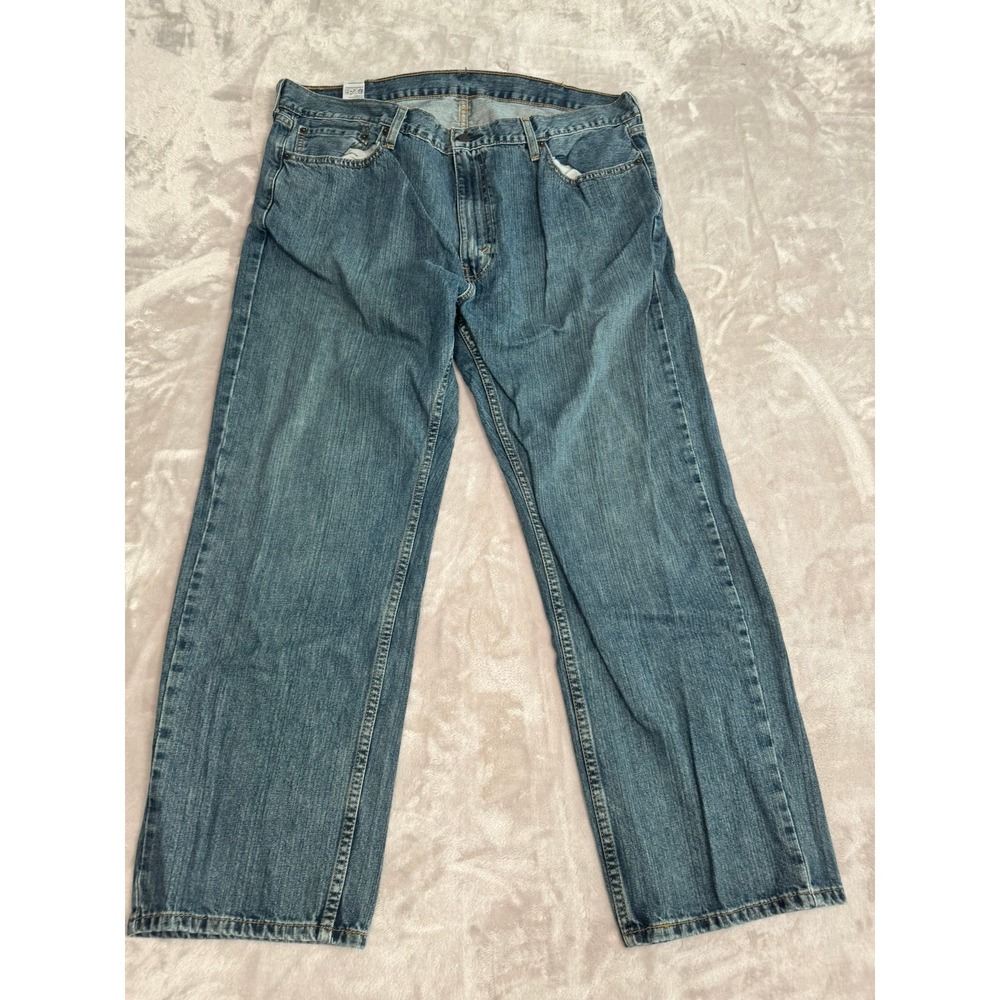 Levi Strauss Co 559 Relaxed Fit Jeans Mens‎ Size W42 L30 Blue Denim